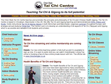 Tablet Screenshot of kungfushow.taichicentre.com